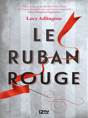 cover image of Le Ruban rouge